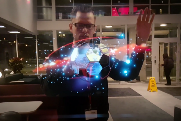 MTG – Modern Times Group | Interactive Hologram w/ Kinect | Stockholm 2018